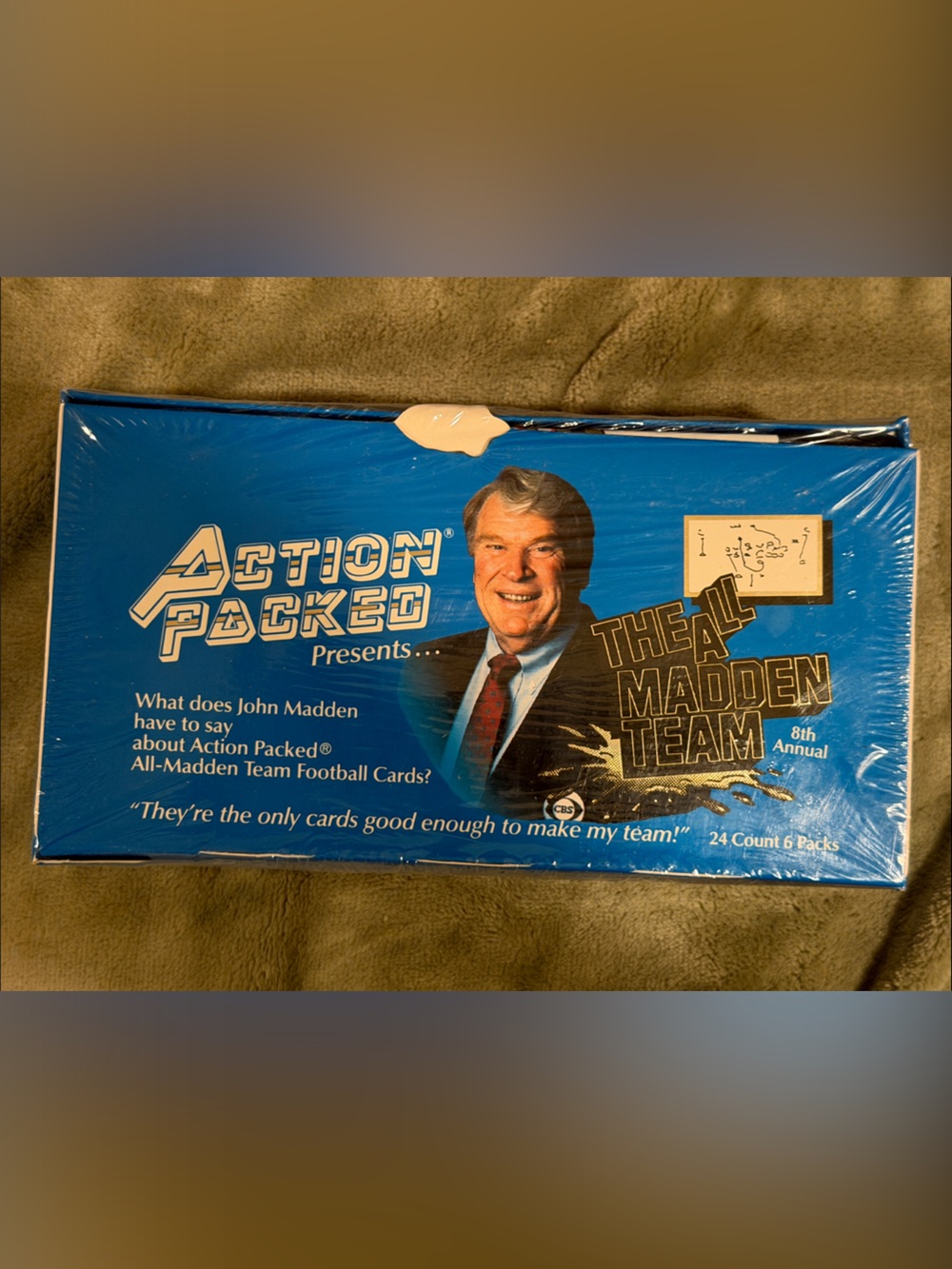 Blue The All-Madden Team Graphic Box -